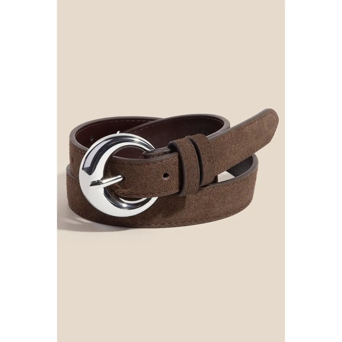 Round Buckle Belt