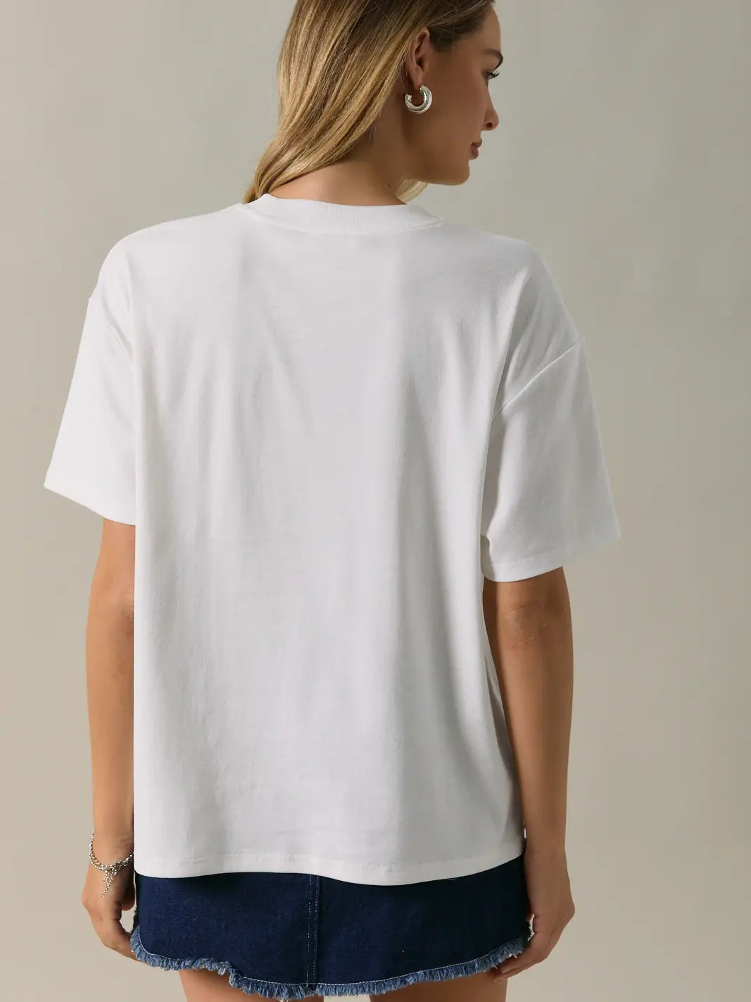 Crochet Shell Tee