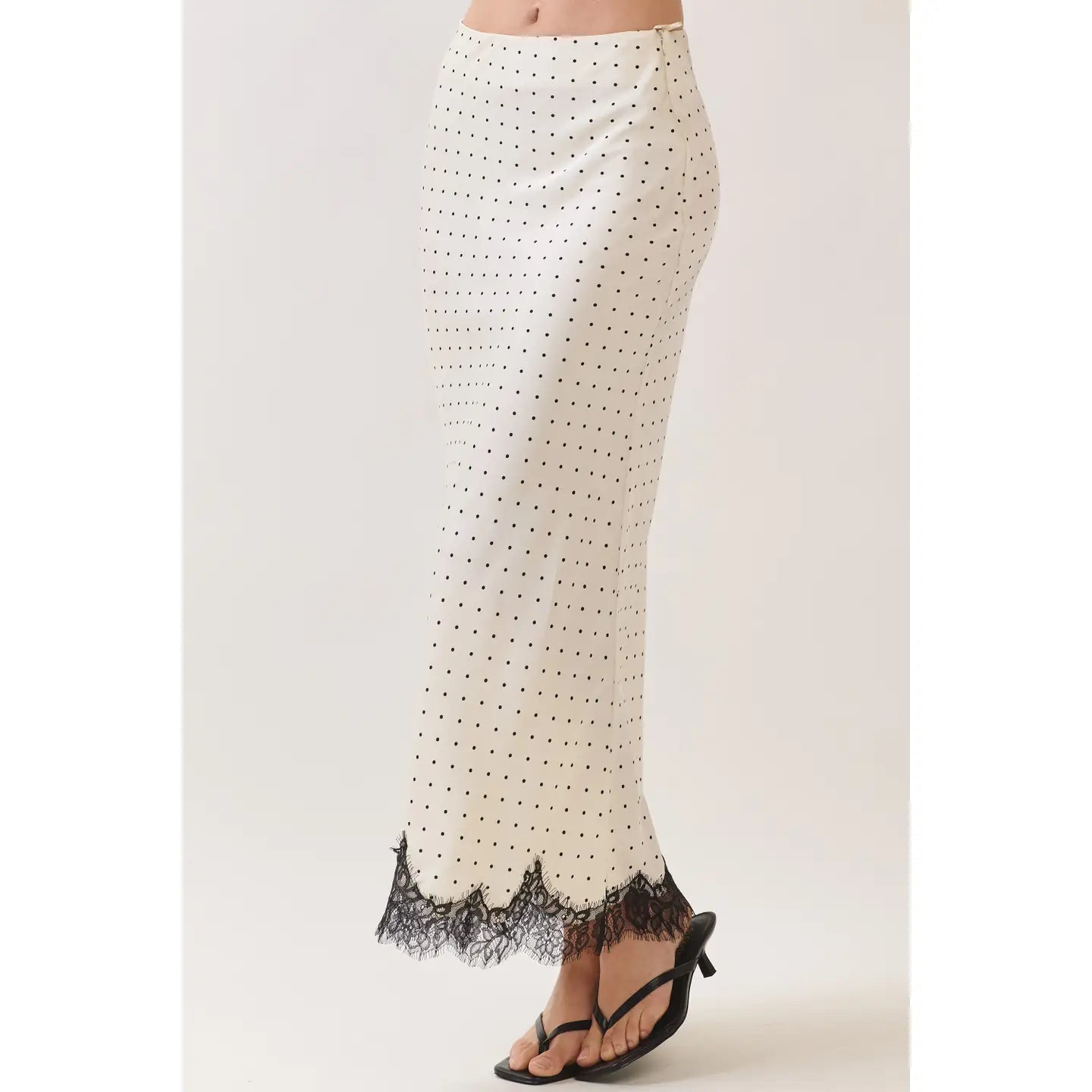 Honey Mango Polka Dot Maxi