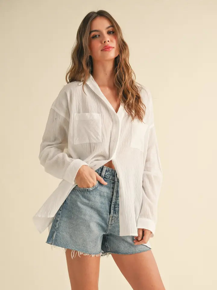 Cotton Button Down