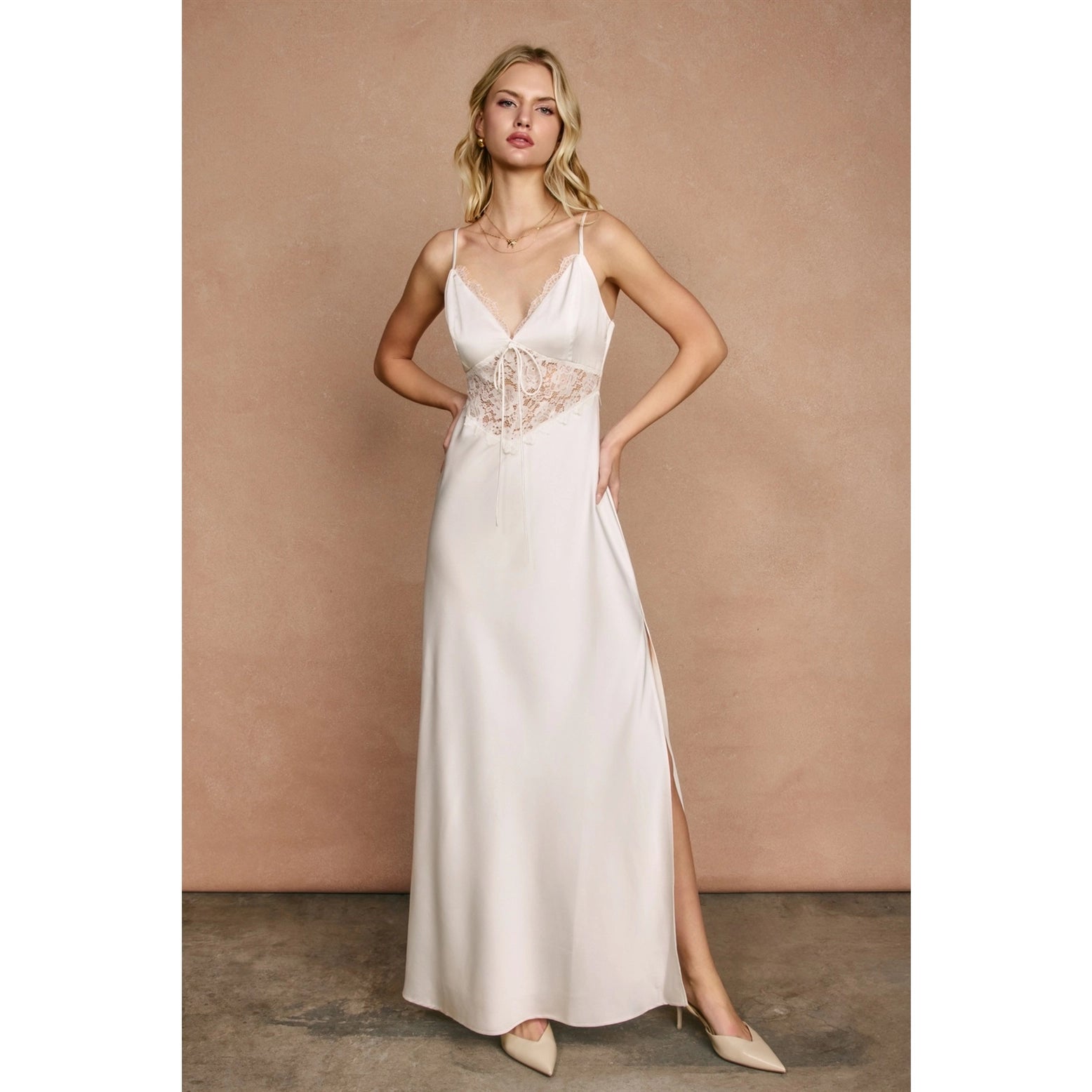 Jolene Satin Maxi