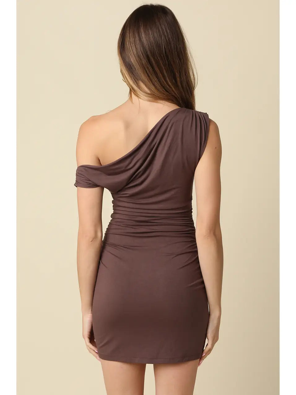 Francie One-Shoulder Mini Dress