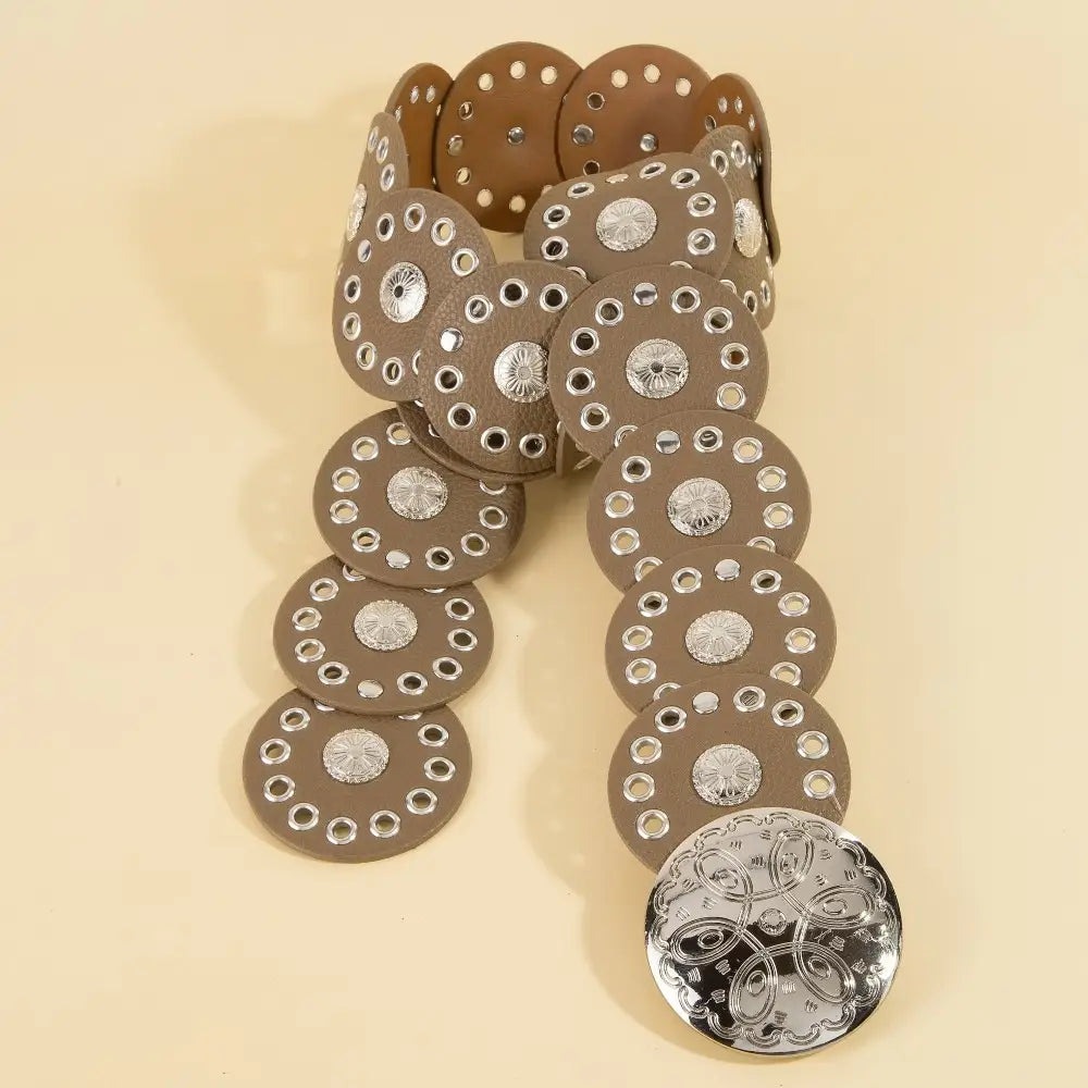 Circle Concho Belt