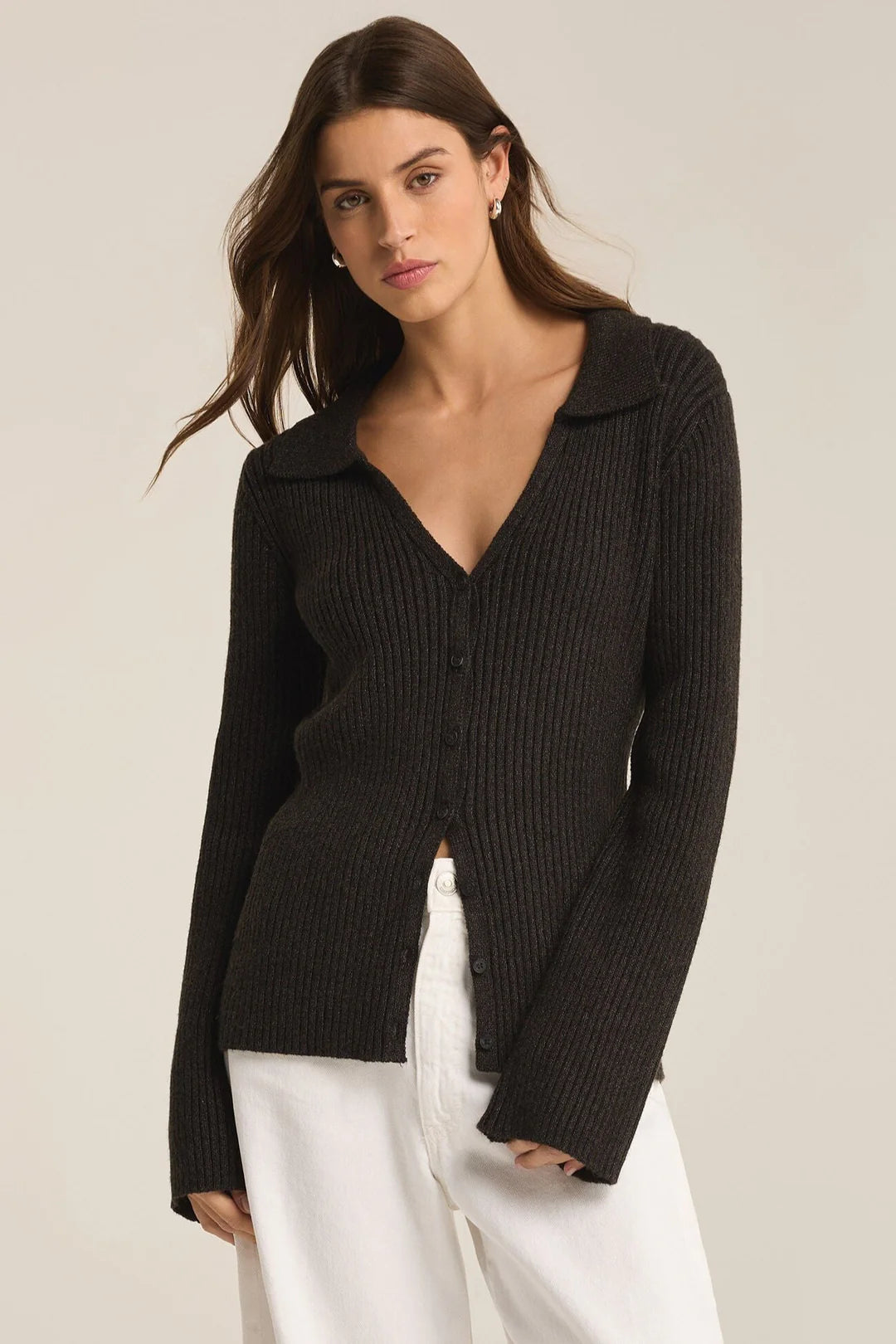 Rinna Button Up Sweater