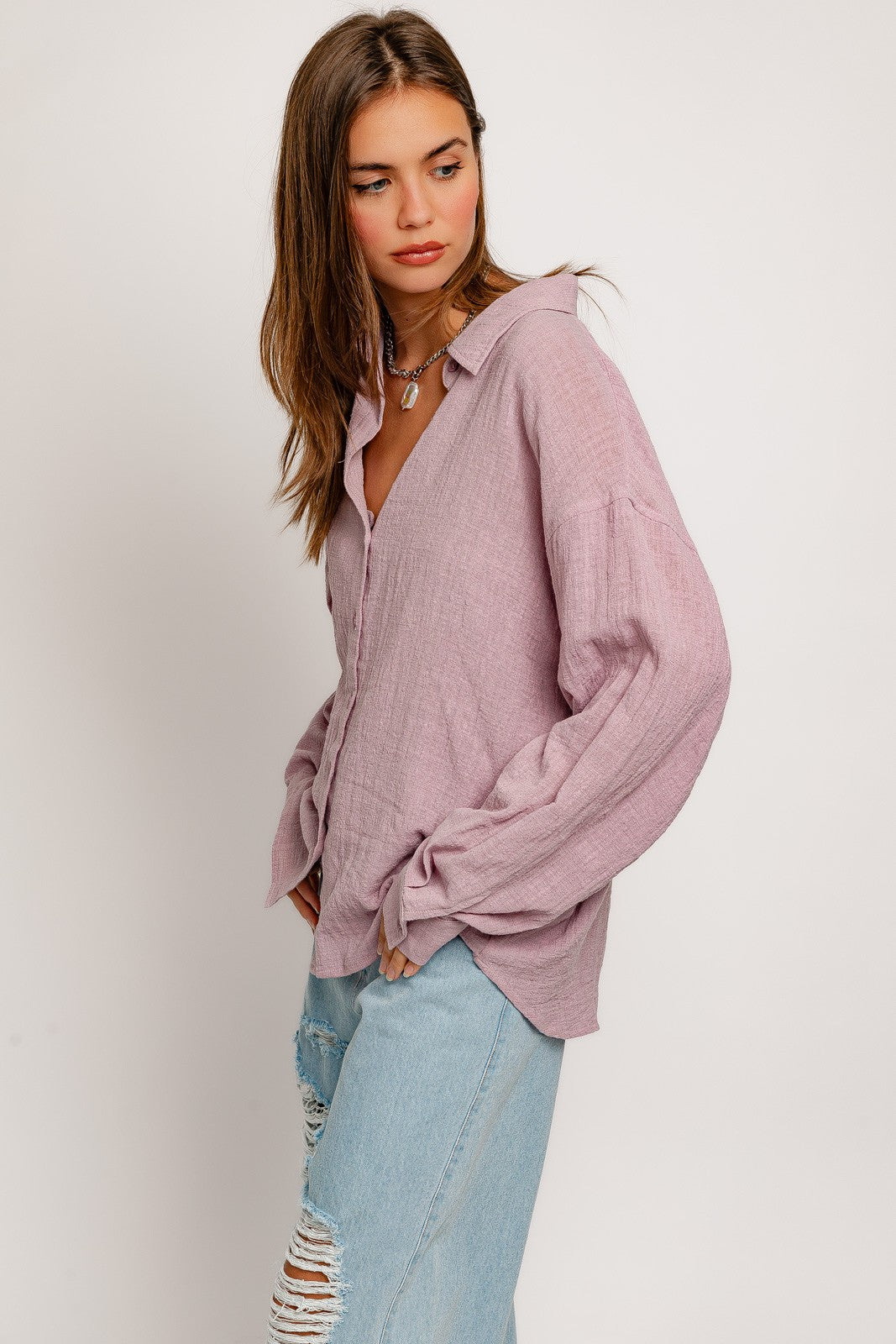 Petra Oversized Linen Shirt