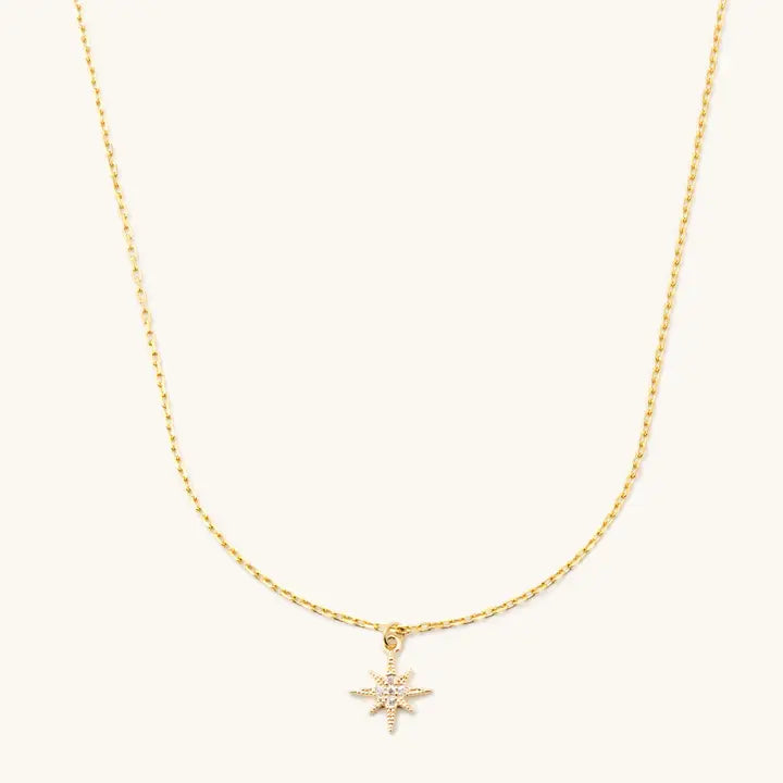 Mini Starburst Necklace- Waterproof
