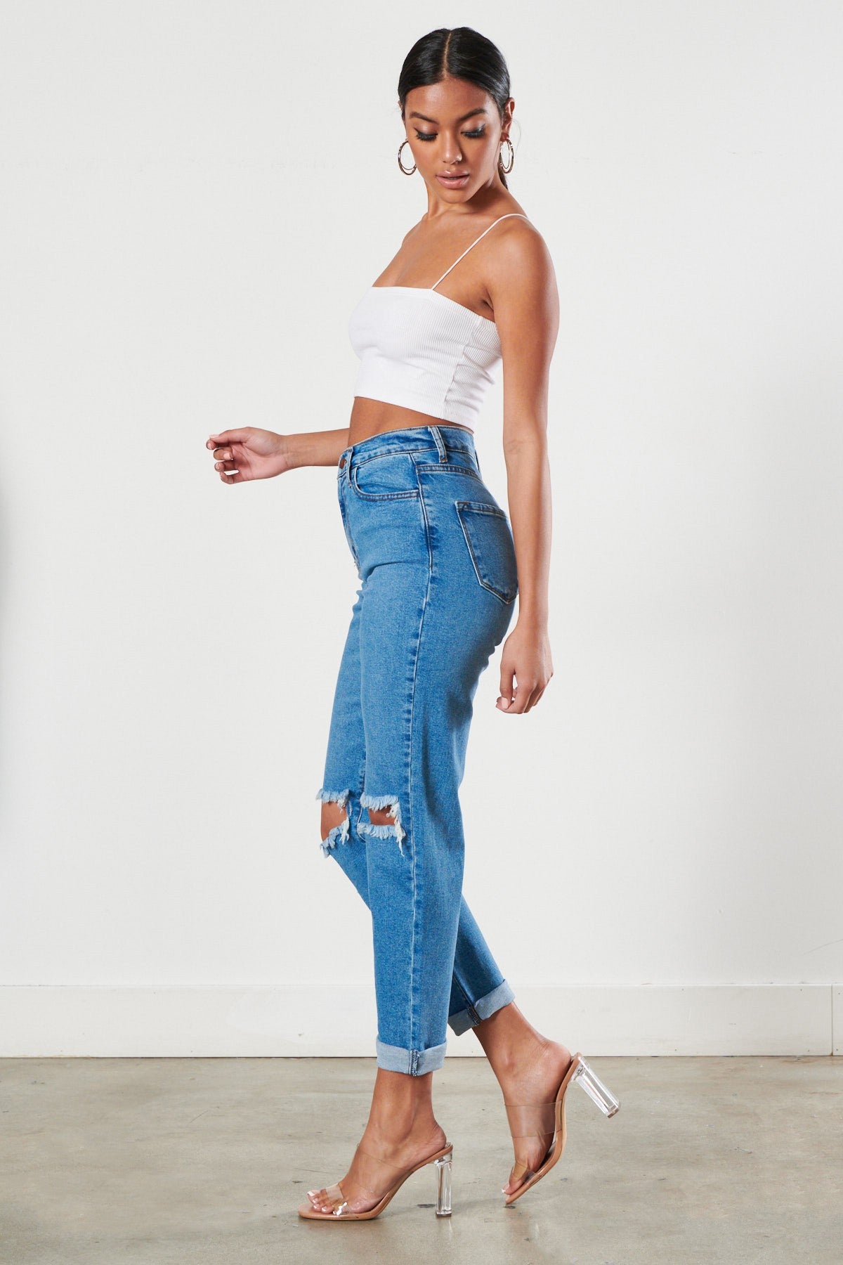 Medium Stone Jeans