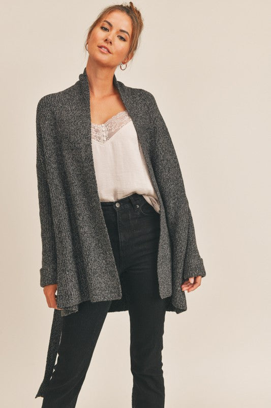 Log Cabin Cardigan