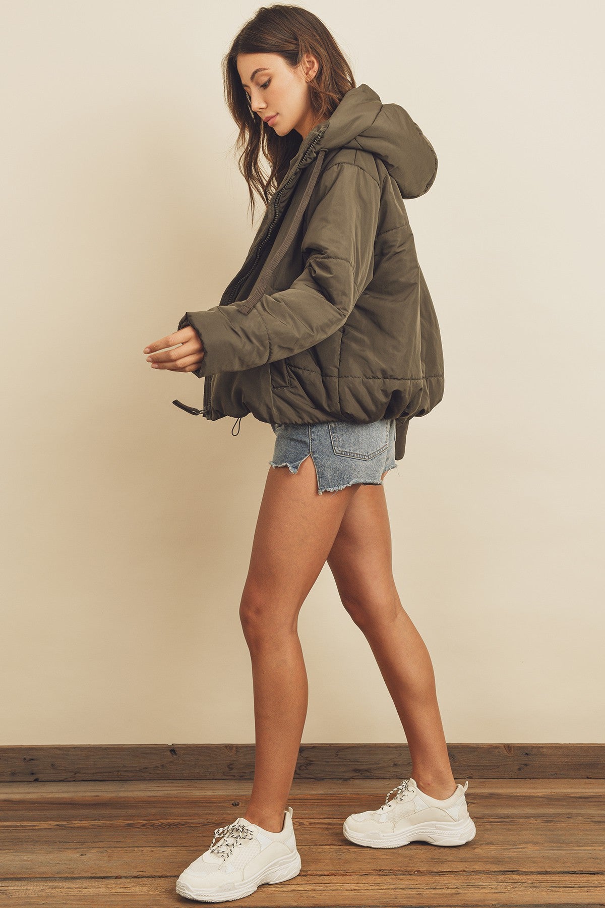 Midnight Hooded Puffer