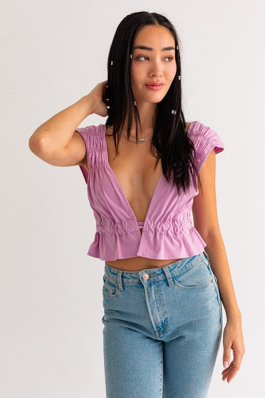 Sweet As Candy Crop Top