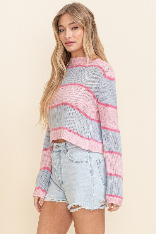 Cotton Candy Dreams Sweater