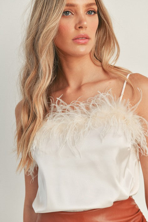 Lush Feather Cami