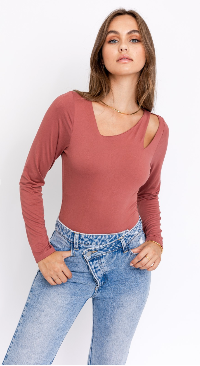 Cutout Bodysuit