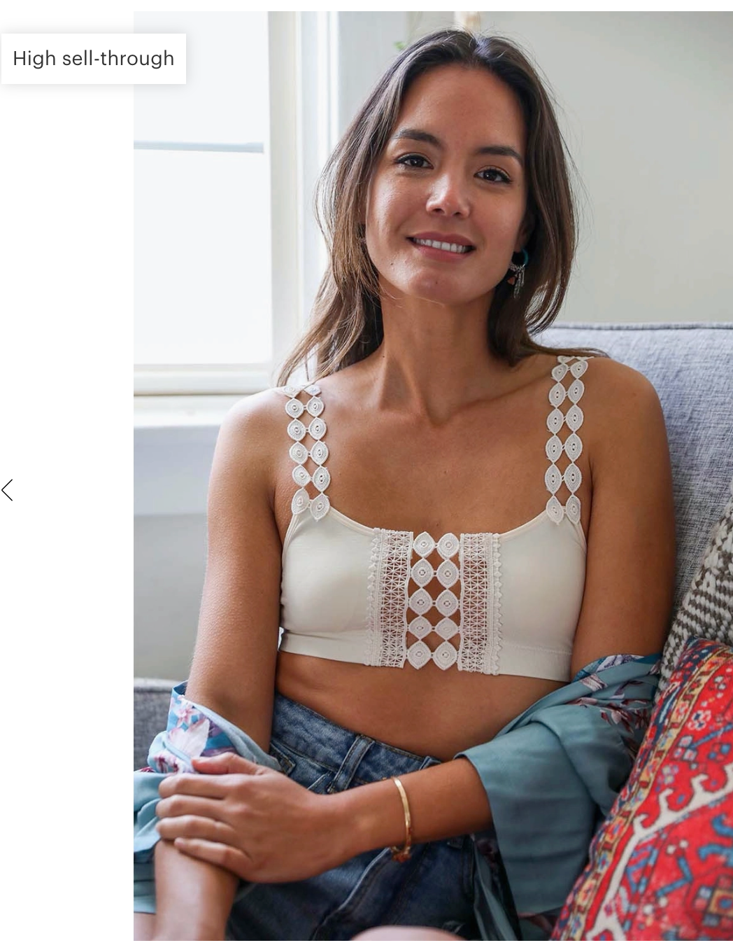 Boho Eye Lace Bralette