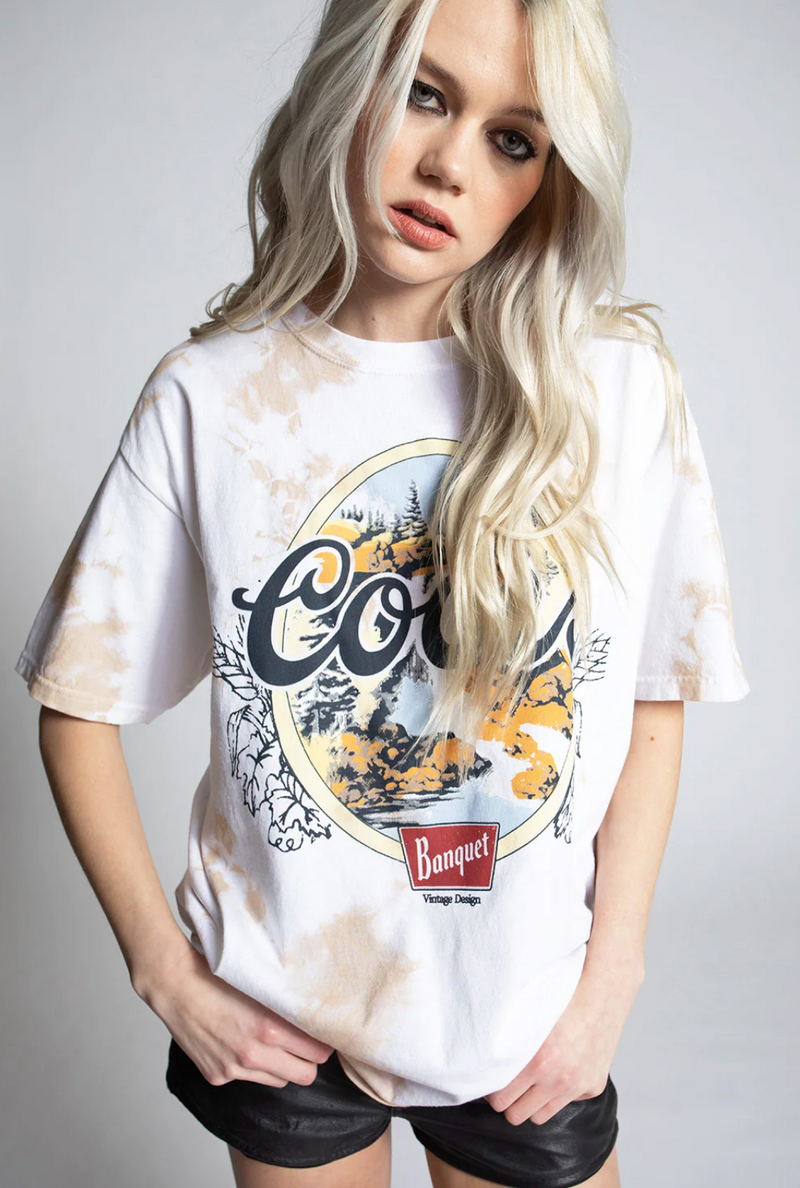 Tie Dye Coors Tee