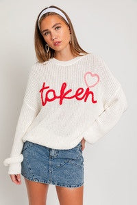 Taken Long Sleeve Sweater